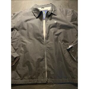 US POLO ASSN Mens Black Full Zip Jacket Lightweight Insulated Size XL‎